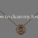 Chanel "Extrait de Camelia necklace" With title " How to clean my jewelry"